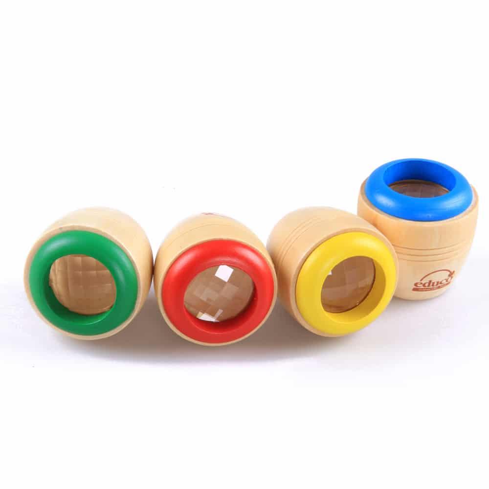 Round Wooden Magic Kaleidoscope - Stylus Kids