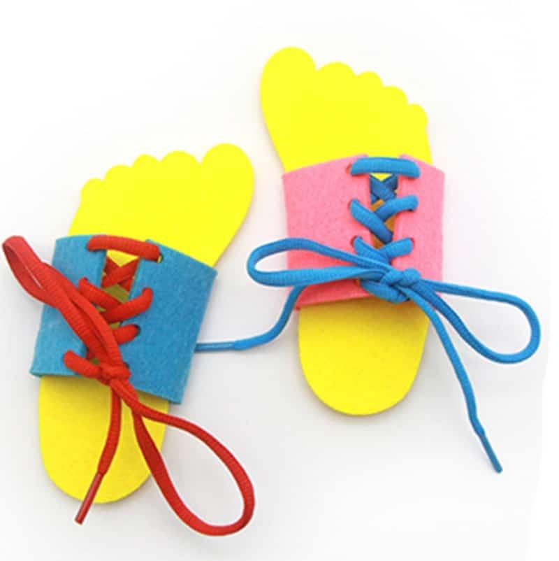 One Pair of Lacing Shoes - Stylus Kids