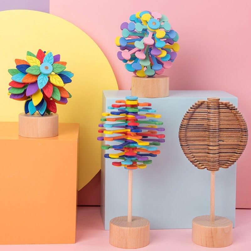 Wood Anti-Stress Relief Toy - Stylus Kids