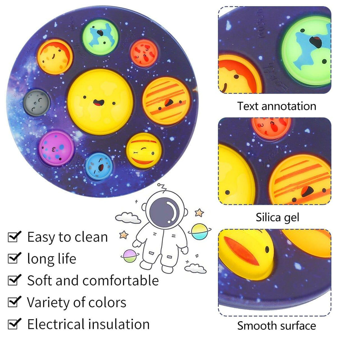 Space Patterned Anti-Stress Popper - Stylus Kids