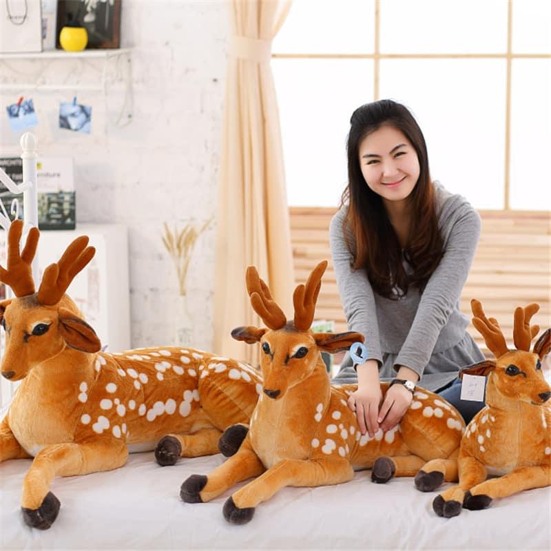 Sitting Position Deer Plush Toy - Stylus Kids