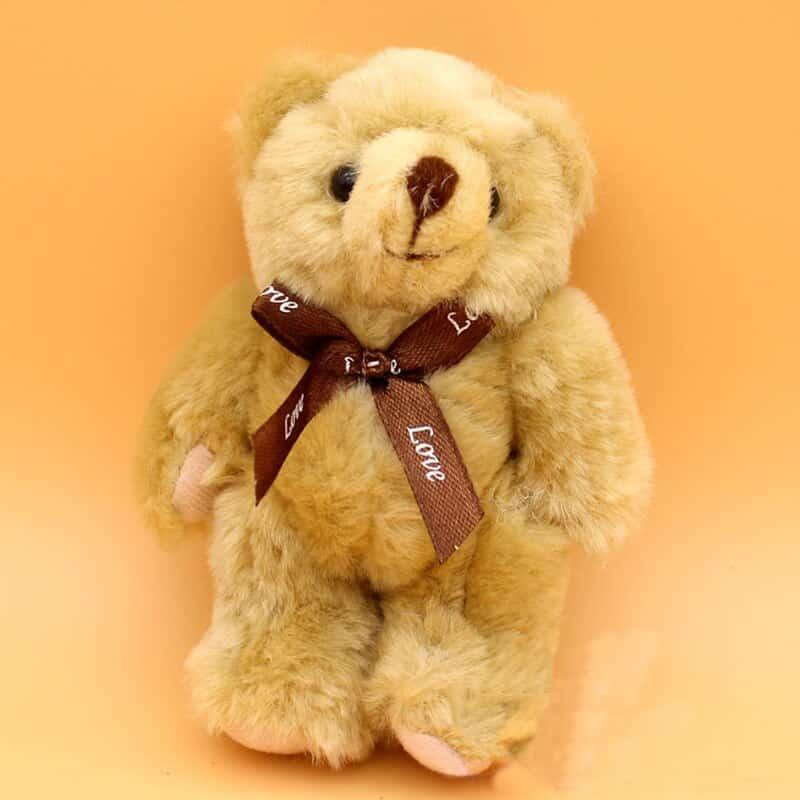 Multicolored Plush Teddy Bear - Stylus Kids