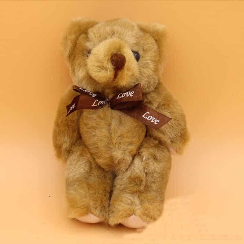 Multicolored Plush Teddy Bear - Stylus Kids