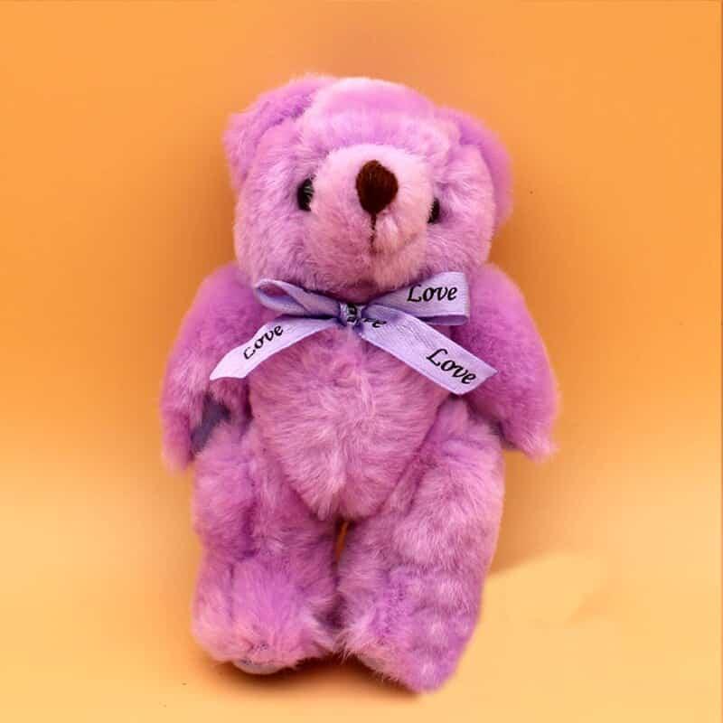 Multicolored Plush Teddy Bear - Stylus Kids