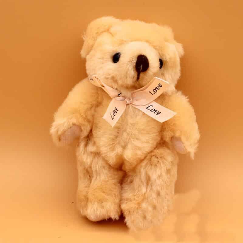 Multicolored Plush Teddy Bear - Stylus Kids