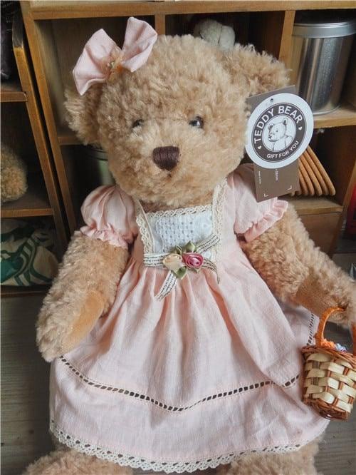 Plush Teddy Bear with Clothes - Stylus Kids