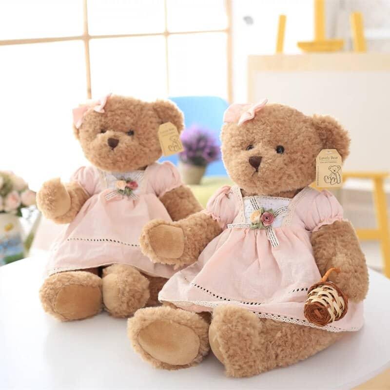 Plush Teddy Bear with Clothes - Stylus Kids