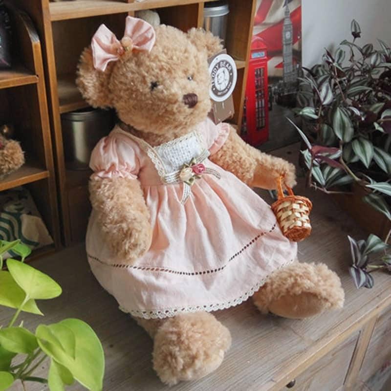 Plush Teddy Bear with Clothes - Stylus Kids