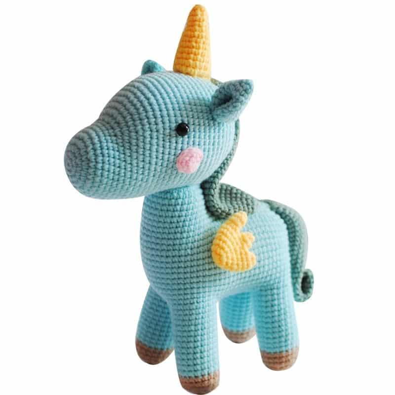 Little Unicorn Crochet Stuffed Toy - Stylus Kids