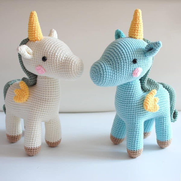 Little Unicorn Crochet Stuffed Toy - Stylus Kids