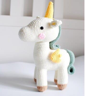 Little Unicorn Crochet Stuffed Toy - Stylus Kids