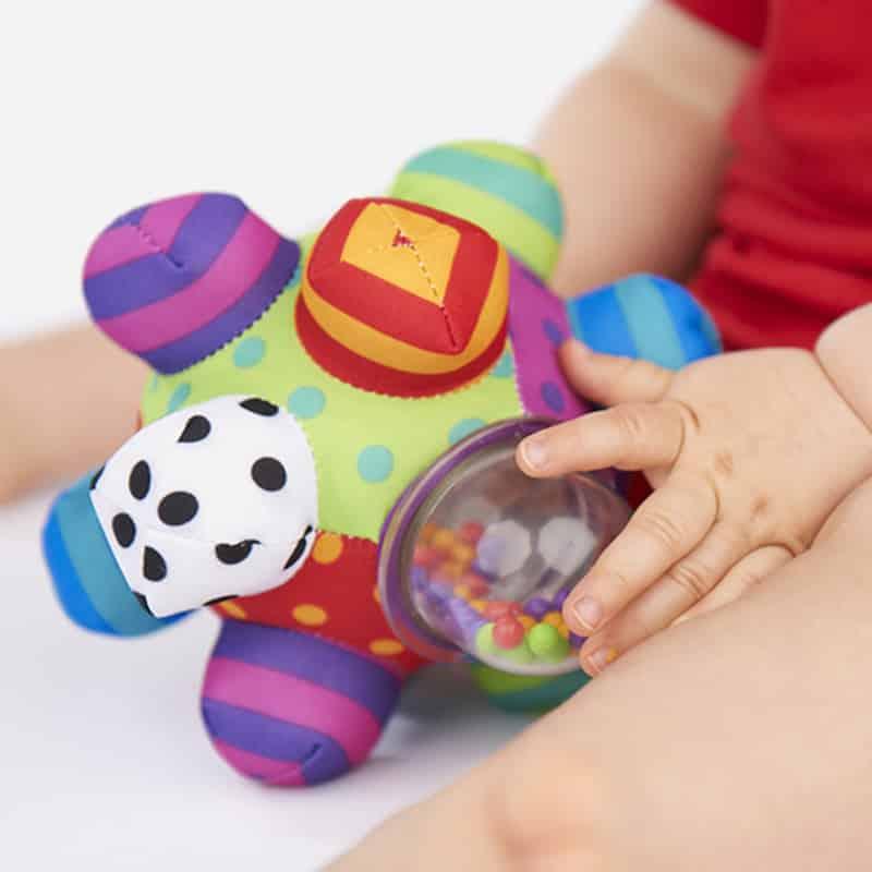 Multipurpose Educational Ball Shaped Colorful Plush Toy - Stylus Kids