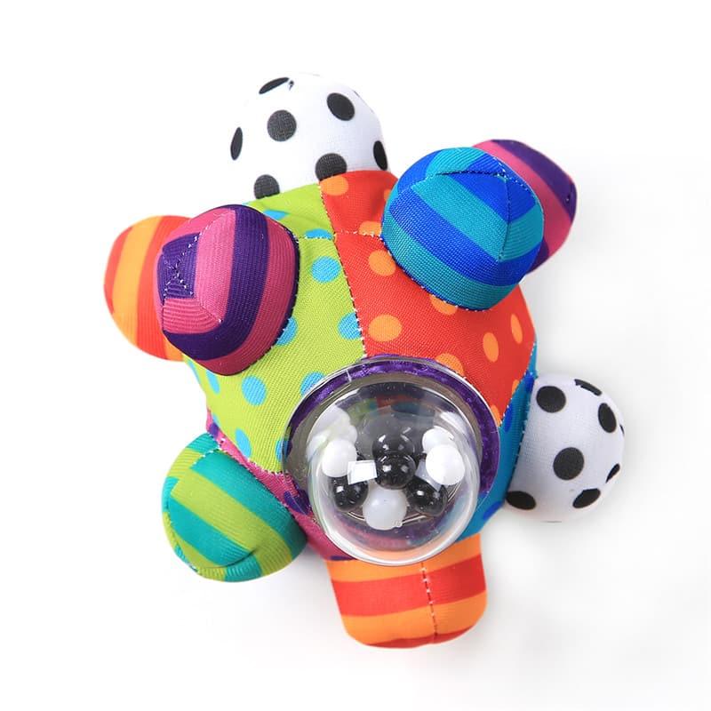 Multipurpose Educational Ball Shaped Colorful Plush Toy - Stylus Kids