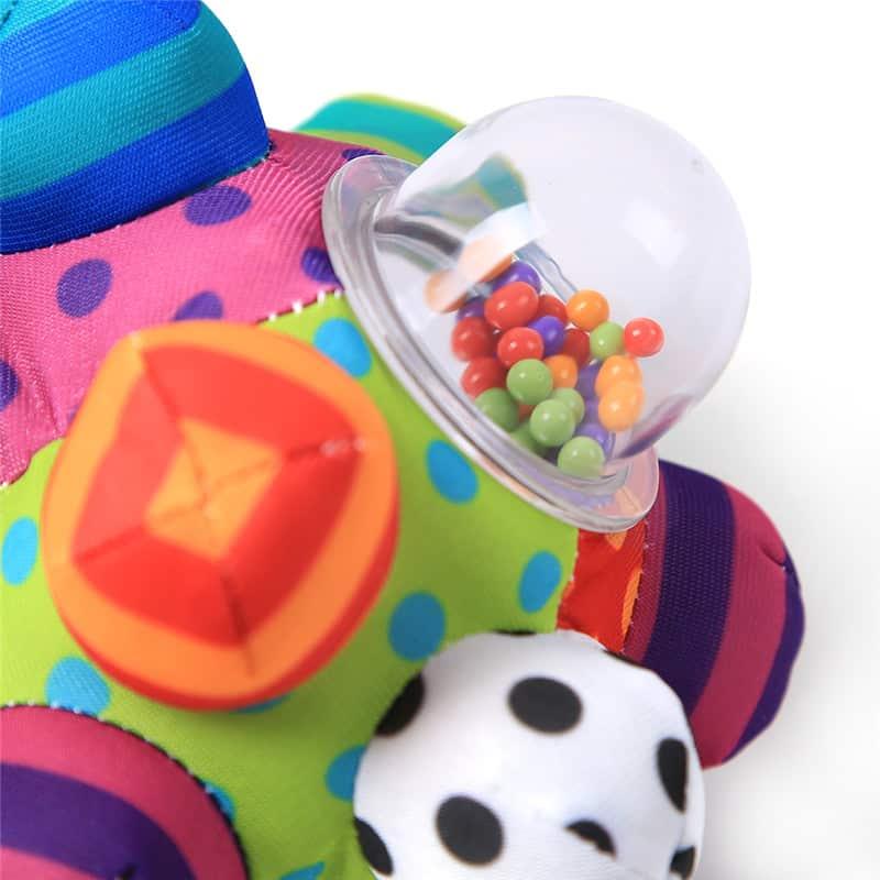 Multipurpose Educational Ball Shaped Colorful Plush Toy - Stylus Kids