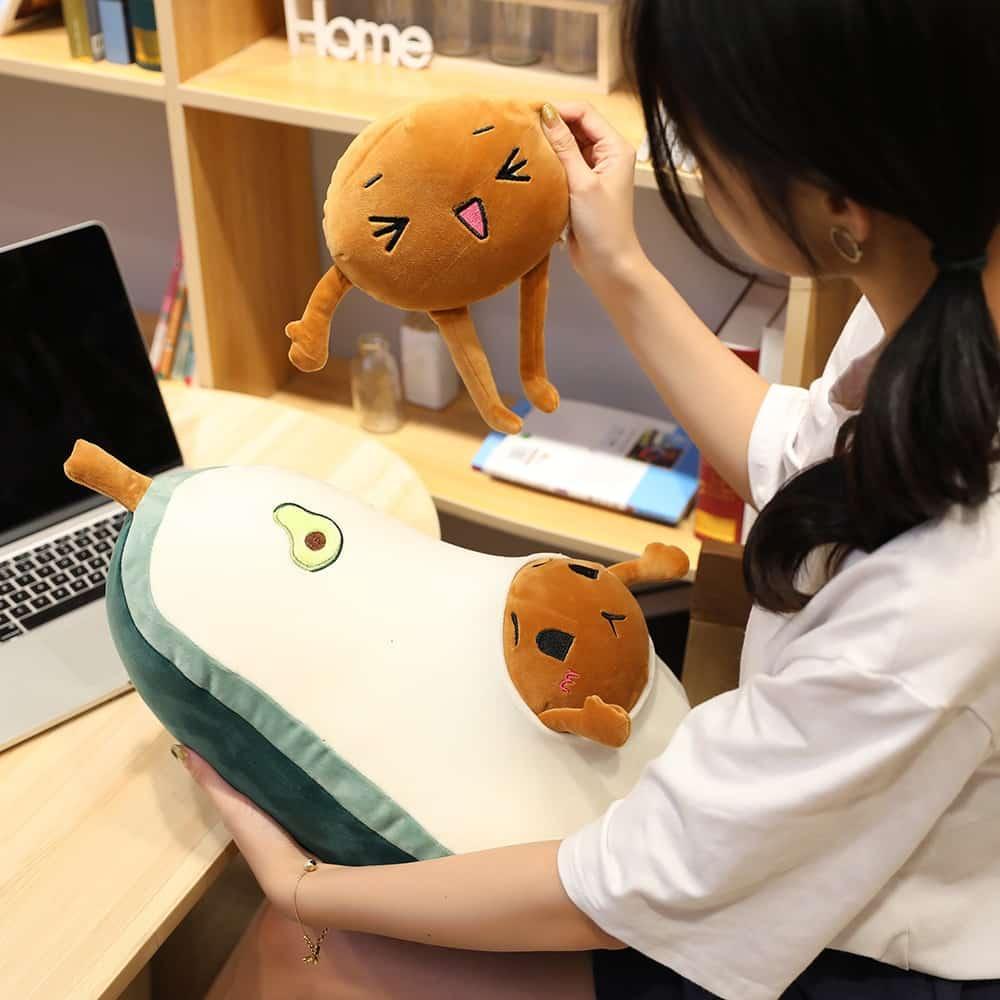 Avocado Plush Pillow - Stylus Kids