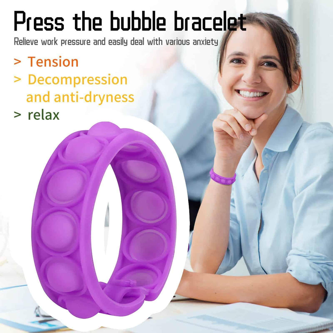 Bright Anti-Stress Pop-It Bracelet - Stylus Kids