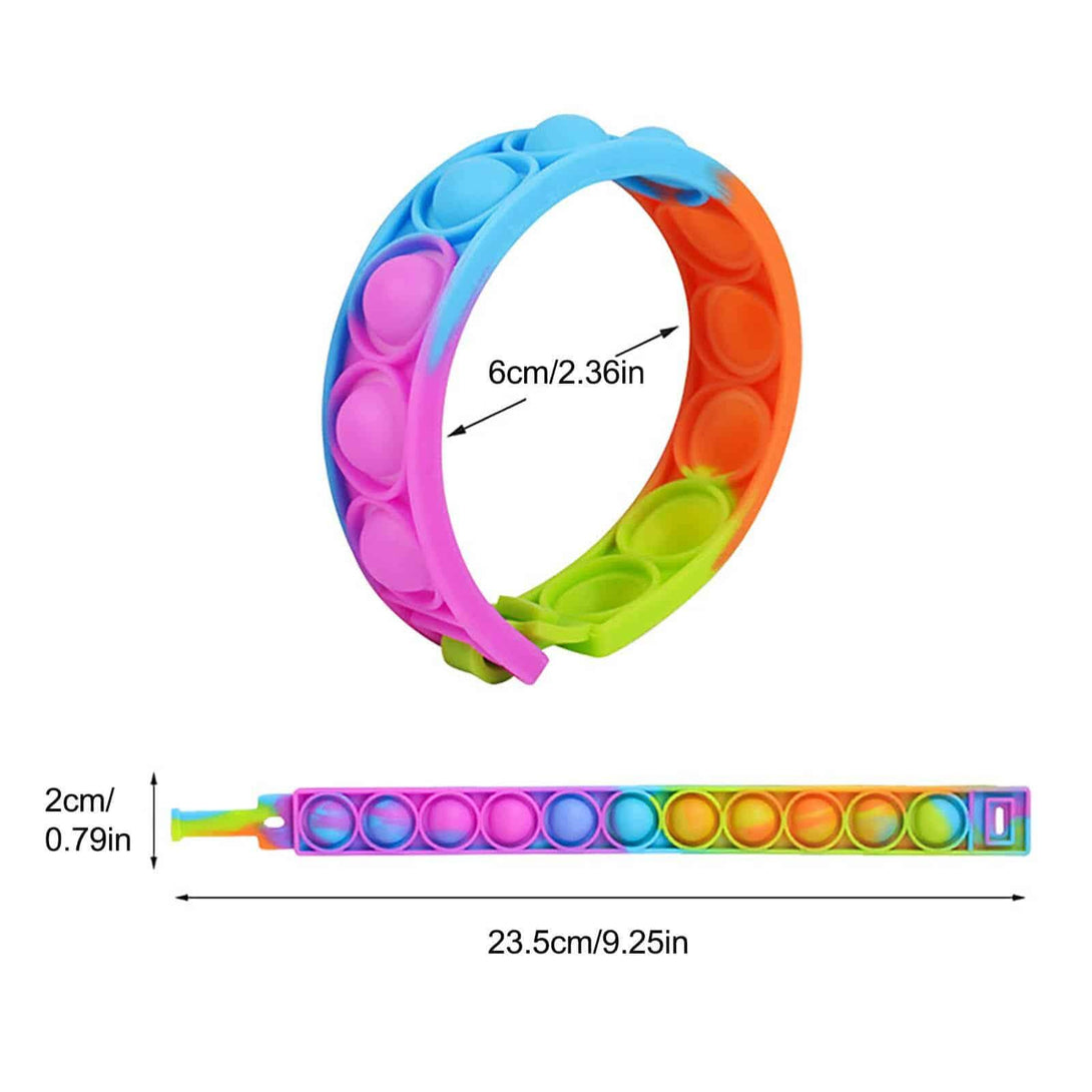 Bright Anti-Stress Pop-It Bracelet - Stylus Kids