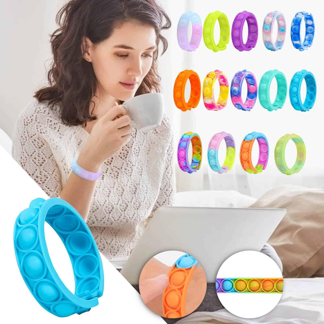 Bright Anti-Stress Pop-It Bracelet - Stylus Kids