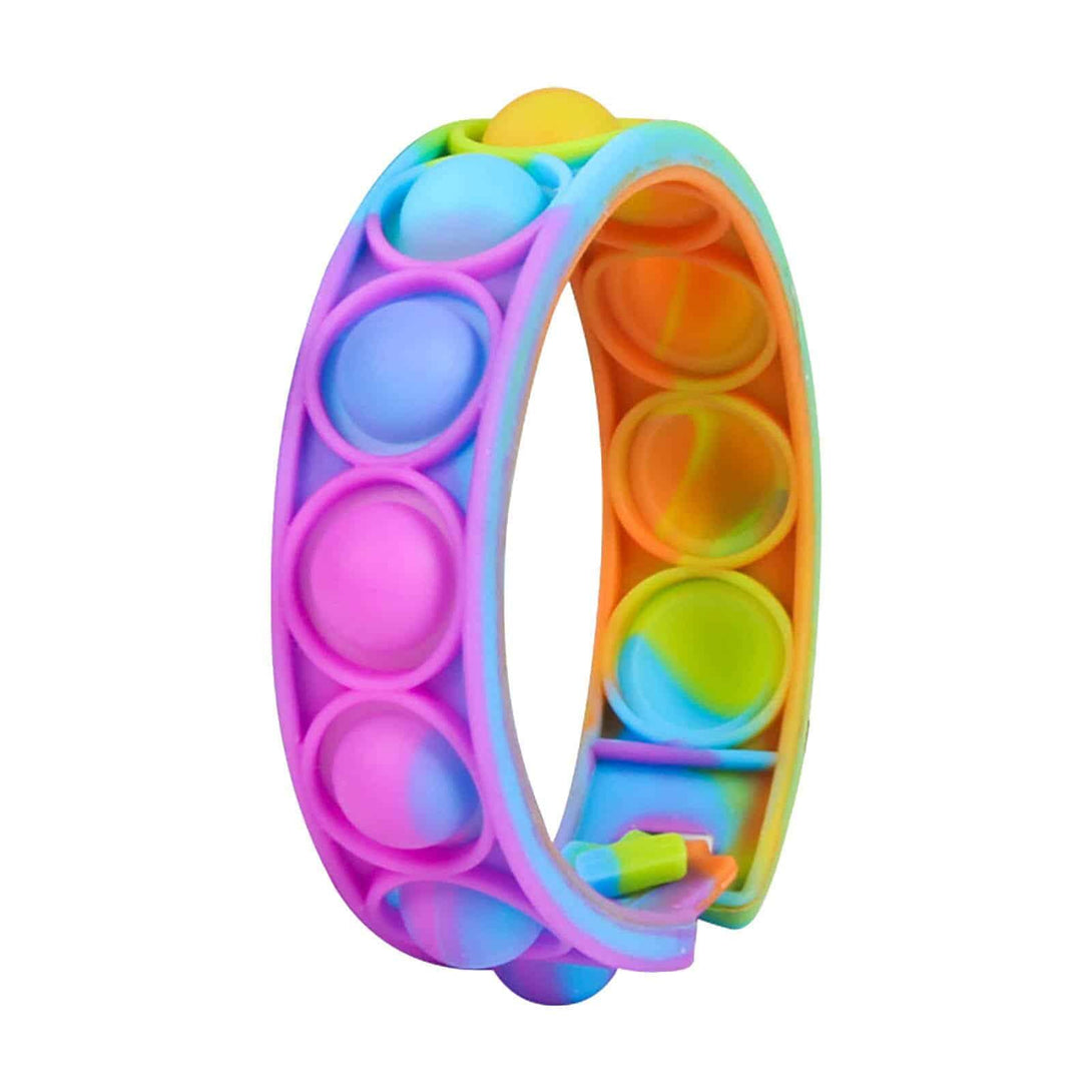 Bright Anti-Stress Pop-It Bracelet - Stylus Kids