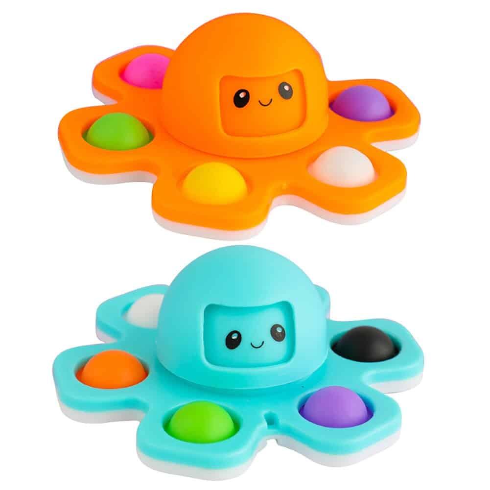 Anti-Stress Octopus Reversible Spinner - Stylus Kids