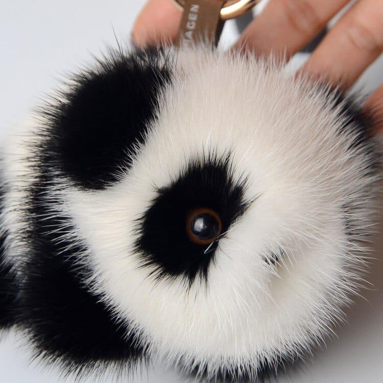 Mink Fur Panda Toy - Stylus Kids