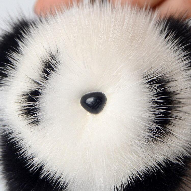 Mink Fur Panda Toy - Stylus Kids