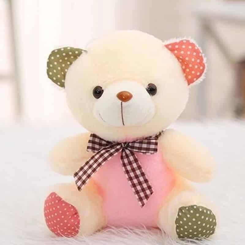 Colorful Plush Teddy Bear Toy - Stylus Kids