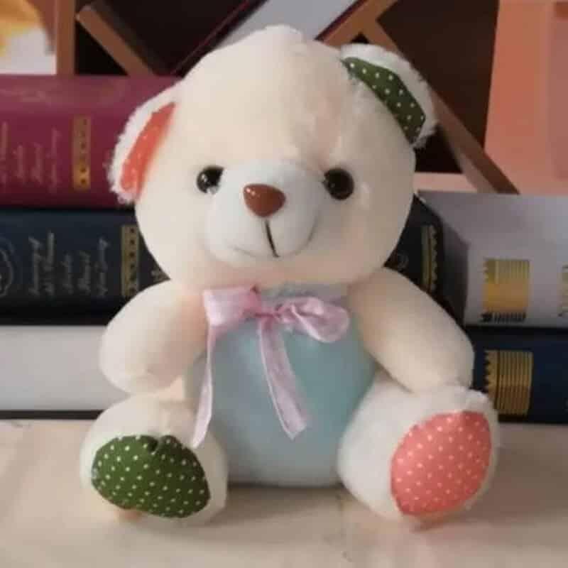 Colorful Plush Teddy Bear Toy - Stylus Kids