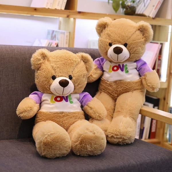 "Love" T-Shirt Teddy Bear Toy - Stylus Kids