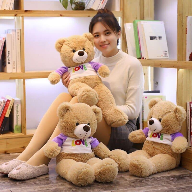 "Love" T-Shirt Teddy Bear Toy - Stylus Kids