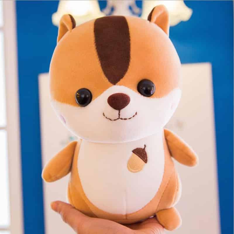 Cartoon Soft Squirrel Plush Toy - Stylus Kids