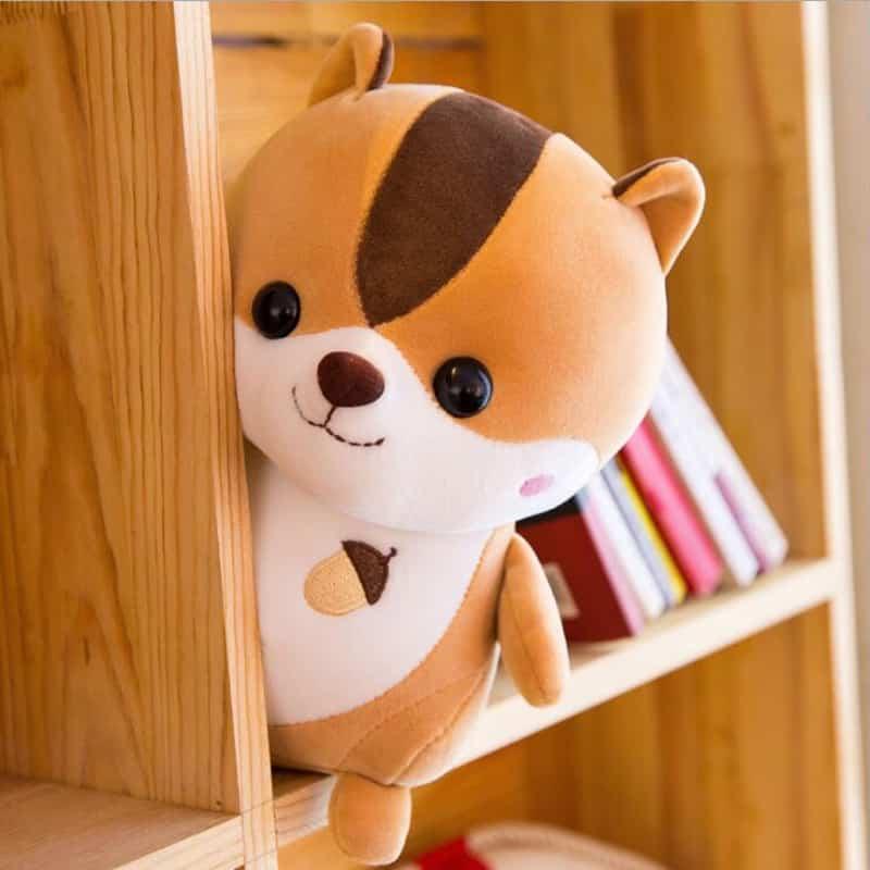 Cartoon Soft Squirrel Plush Toy - Stylus Kids