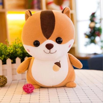 Cartoon Soft Squirrel Plush Toy - Stylus Kids