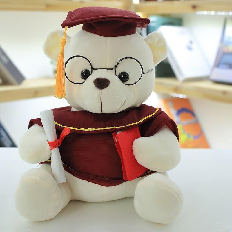 Stuffed Dr. Bear Plush Toy - Stylus Kids