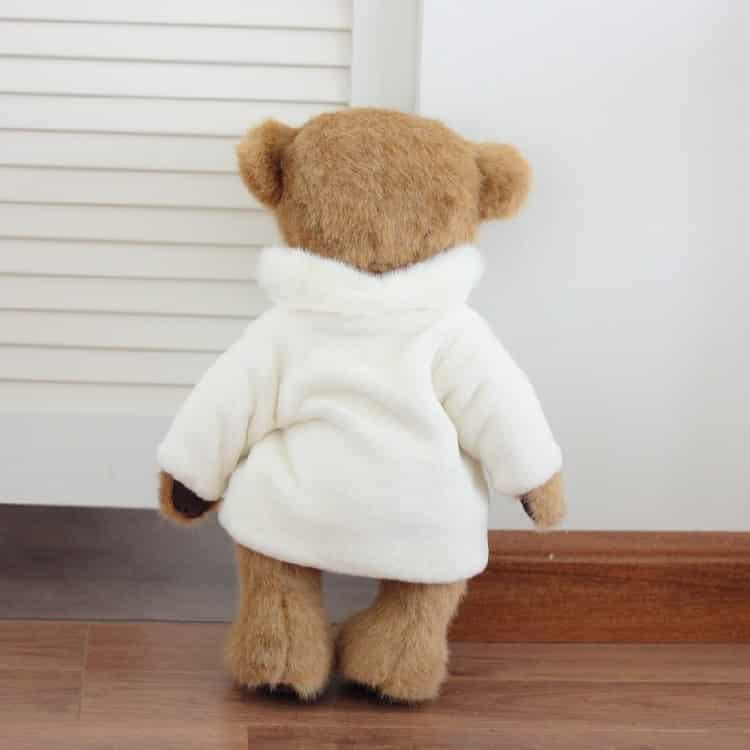 Plush Teddy Bear in Coat - Stylus Kids