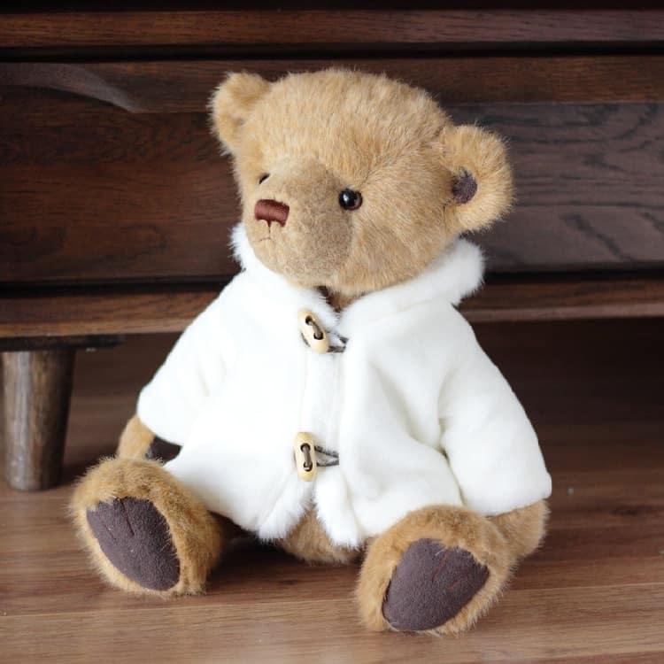 Plush Teddy Bear in Coat - Stylus Kids