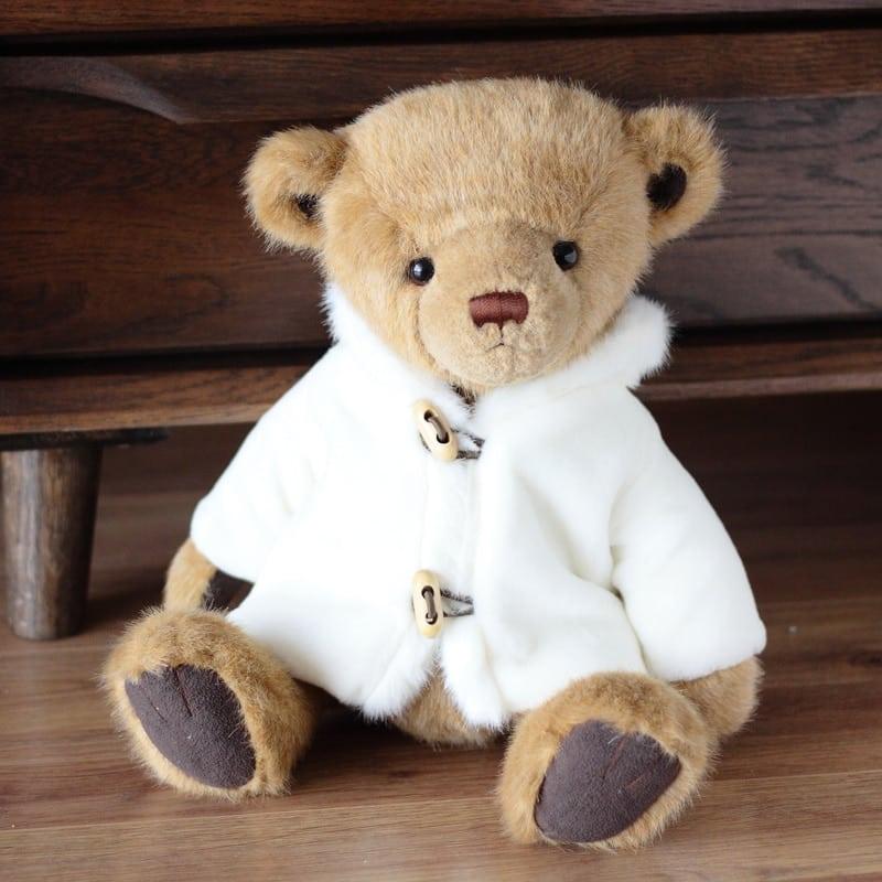 Plush Teddy Bear in Coat - Stylus Kids