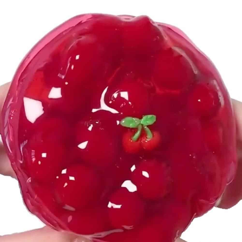 Anti-Stress Bright Cherry Slime - Stylus Kids