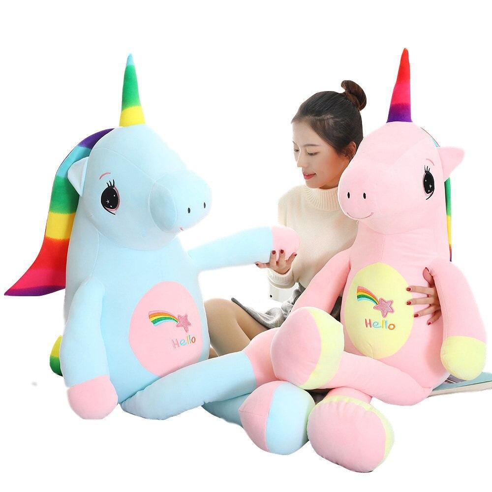 Cartoon Plush Unicorn Stuff Toy - Stylus Kids