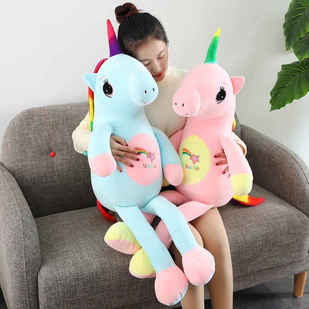 Cartoon Plush Unicorn Stuff Toy - Stylus Kids