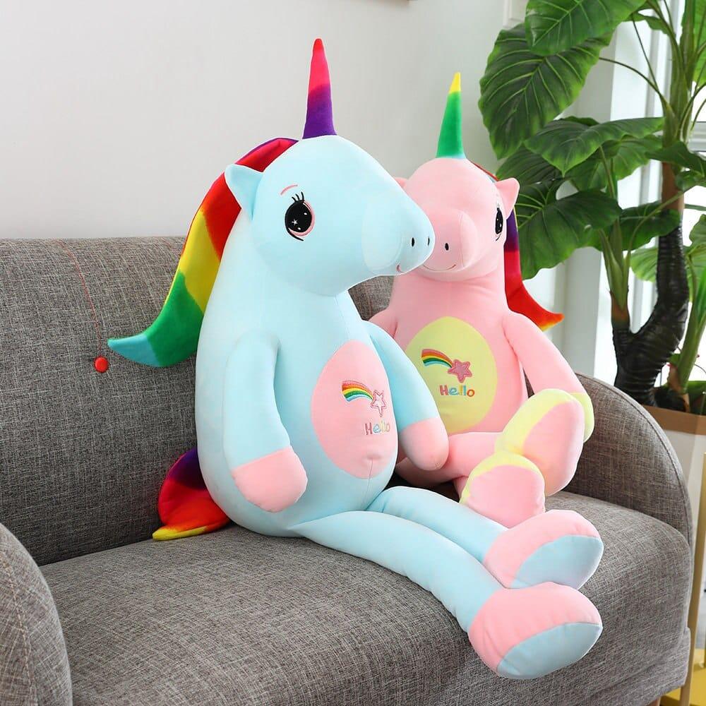 Cartoon Plush Unicorn Stuff Toy - Stylus Kids