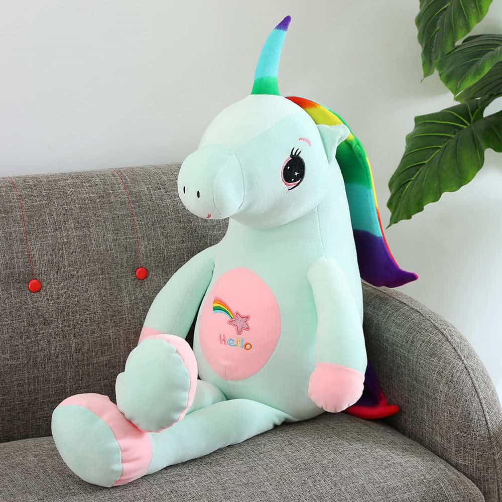 Cartoon Plush Unicorn Stuff Toy - Stylus Kids