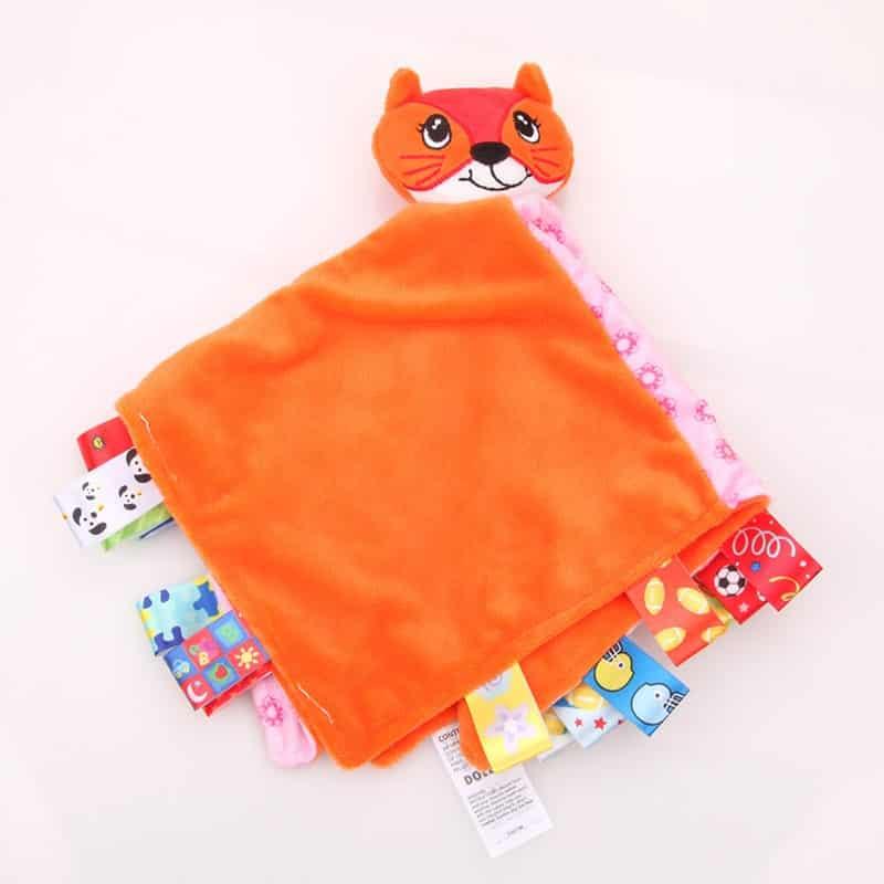 Soft Plush Animals Baby Comforter Toy - Stylus Kids