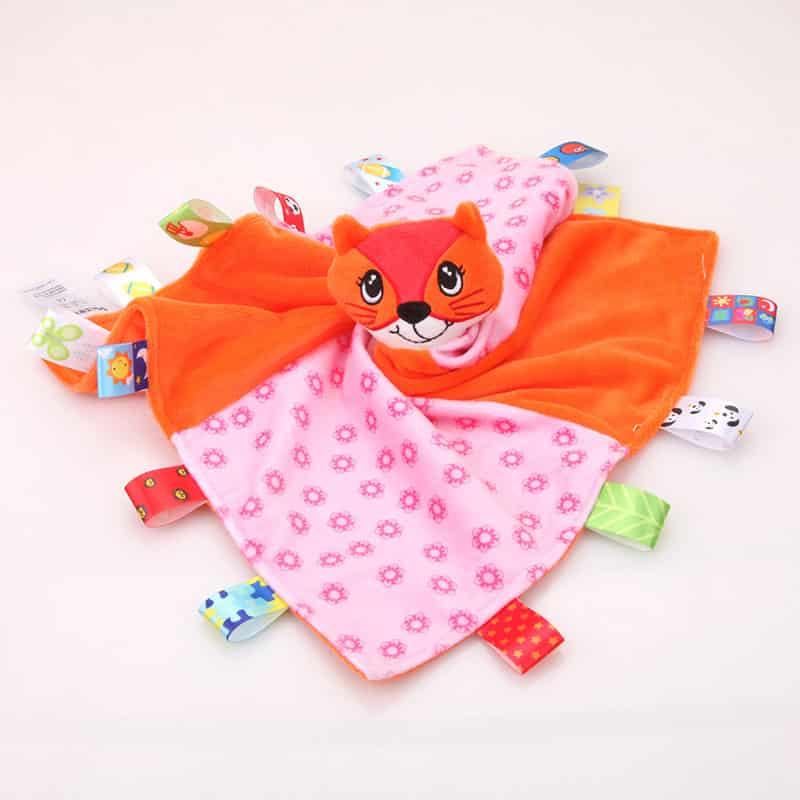 Soft Plush Animals Baby Comforter Toy - Stylus Kids