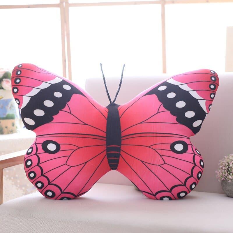 Colorful Plush Butterfly Pillow - Stylus Kids