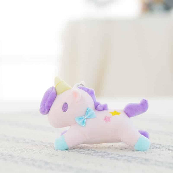 Anime Style Unicorn Plush Toy with Keychain - Stylus Kids
