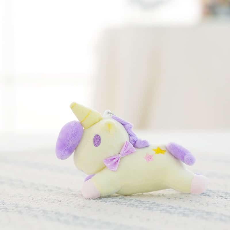 Anime Style Unicorn Plush Toy with Keychain - Stylus Kids