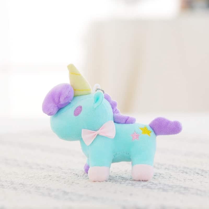 Anime Style Unicorn Plush Toy with Keychain - Stylus Kids