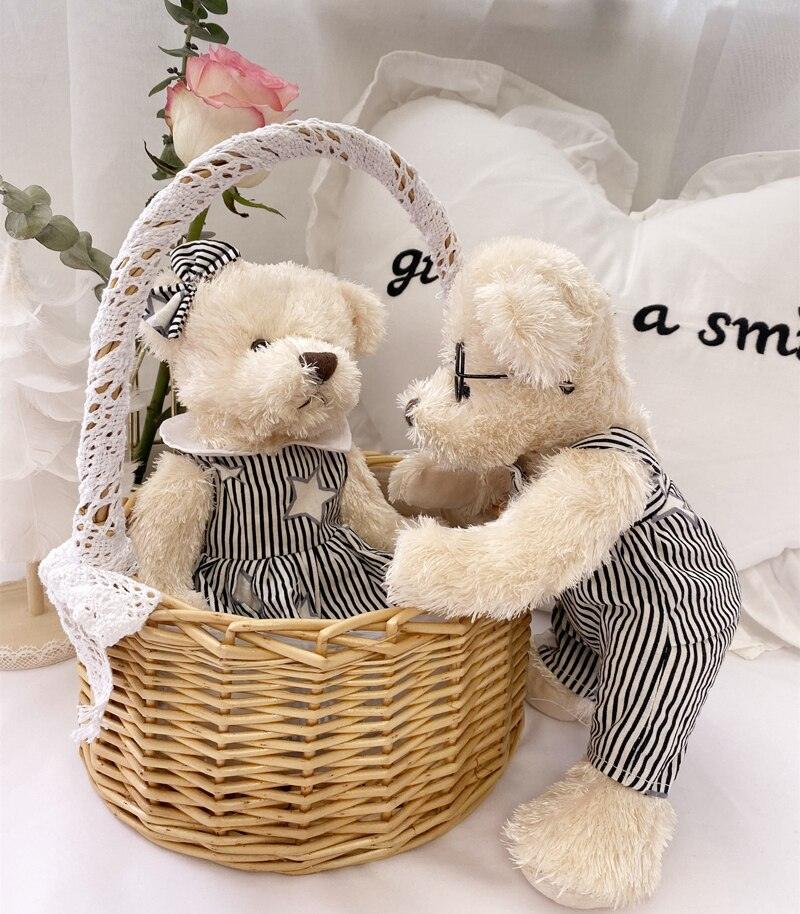 Plush Teddy Bear's Couple in Glasses - Stylus Kids