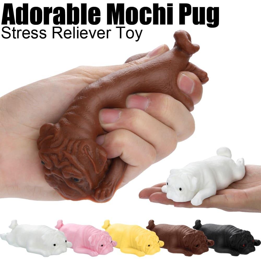 Small Anti-Stress Pug Toy - Stylus Kids